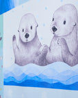 Animania Sea Otter Cotton Sheeting Panel