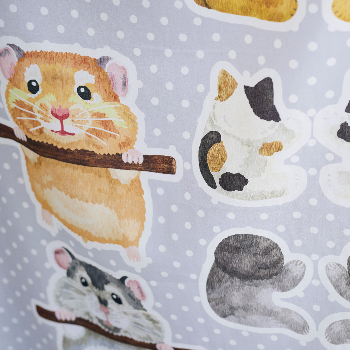 Home Deco Swinging Friends Panel Fabric YGA-91080-1