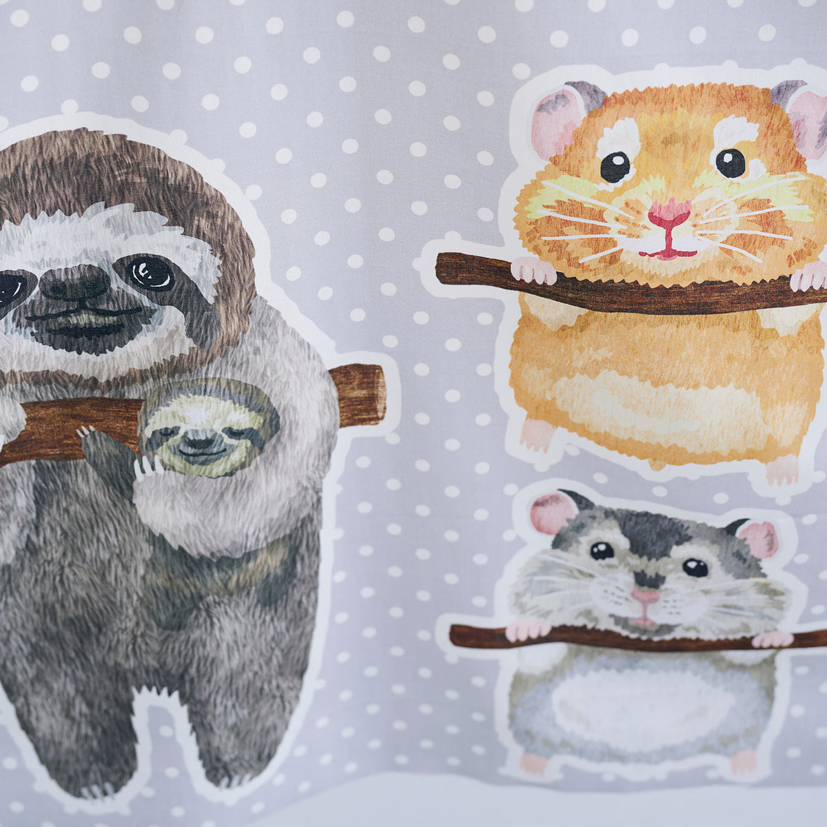 Home Deco Swinging Friends Panel Fabric YGA-91080-1