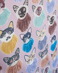 Kari Ishikawa Cotton Sheeting - We Are Cats