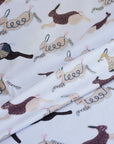 Kari Ishikawa Cotton Sheeting - Hopping