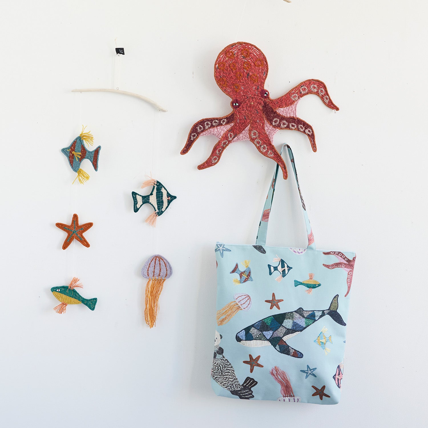 Kari Ishikawa Cotton Sheeting - In the Sea