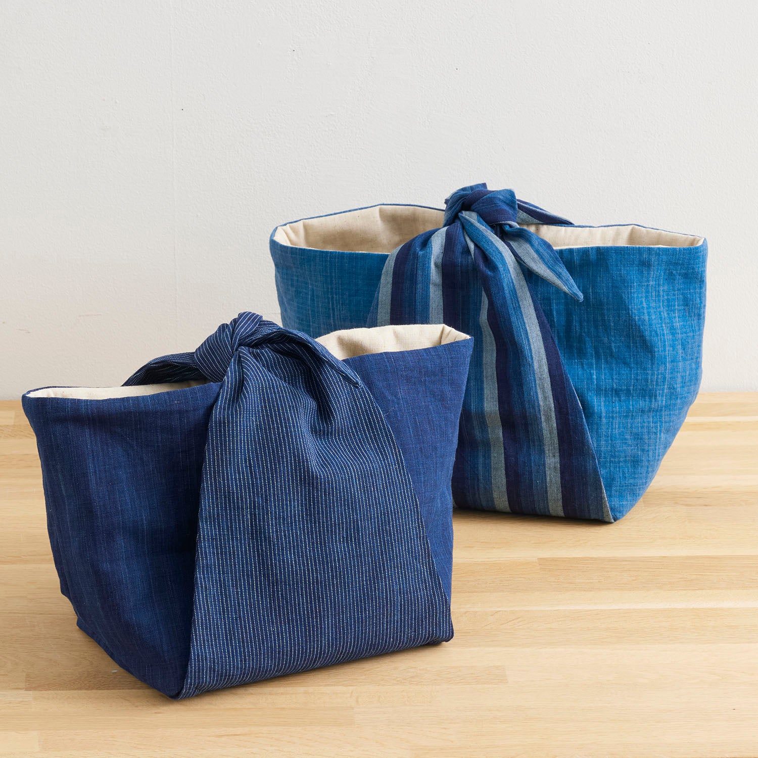 Natural Indigo Yarn-dyed Cotton [15" Width] TMF-001-1