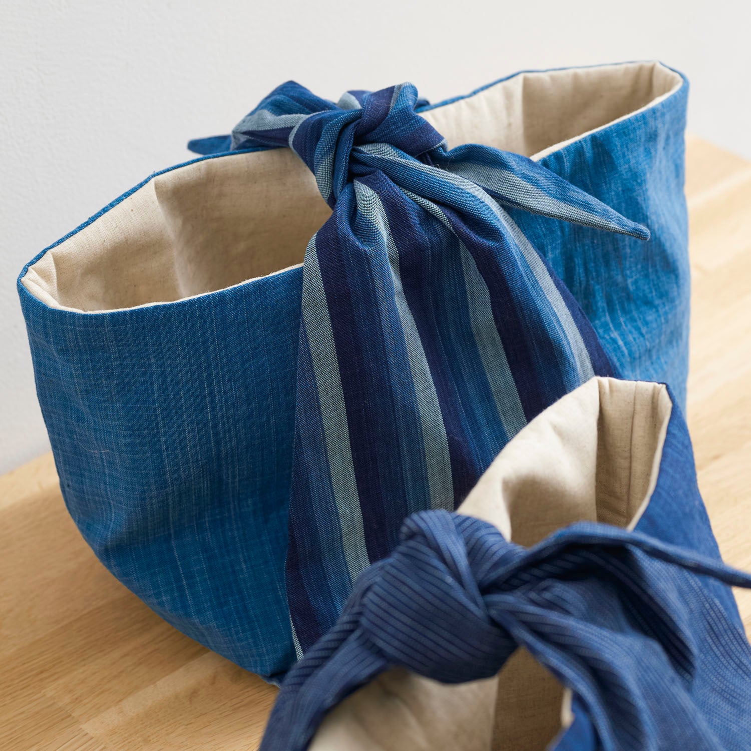 Natural Indigo Yarn-dyed Cotton [15" Width] TMF-001-1