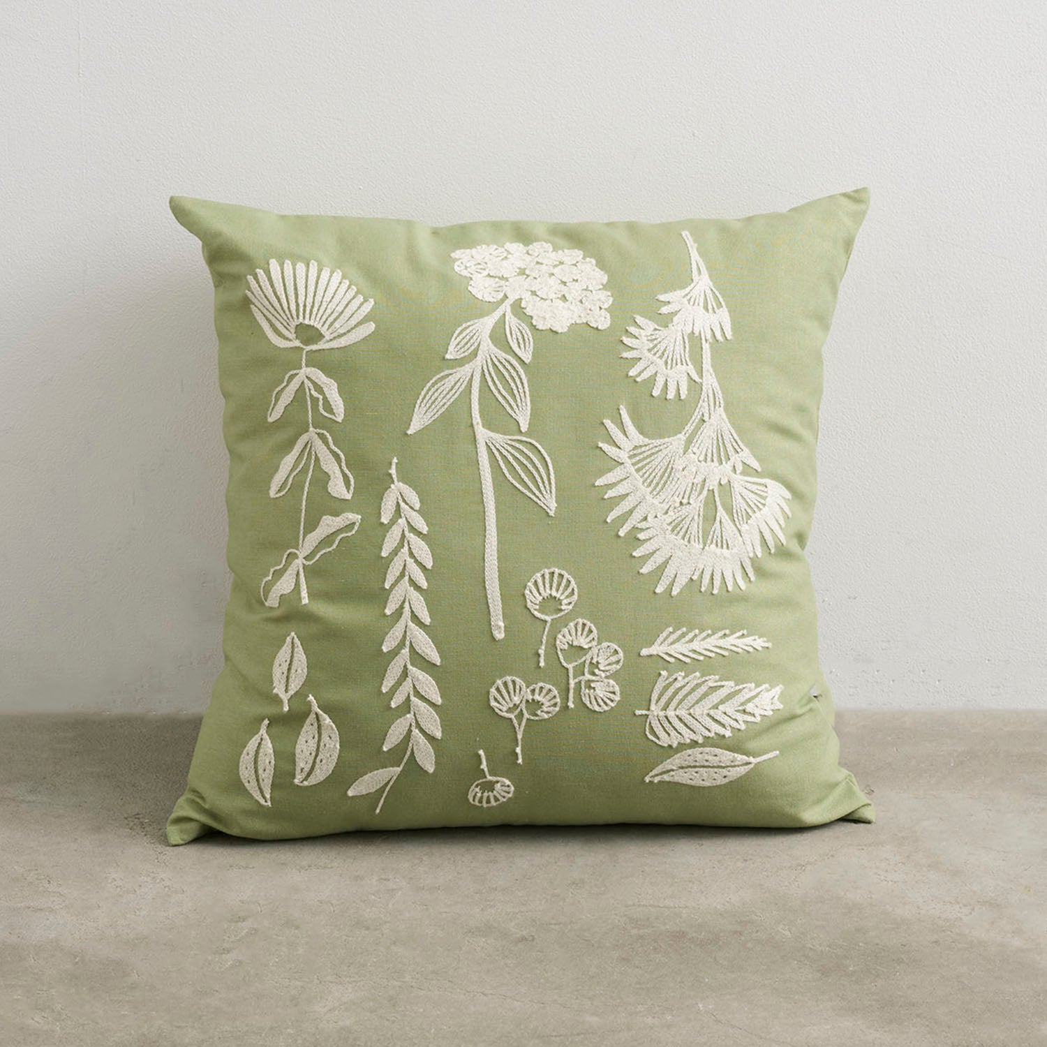 Bookhou Embroidered Cushion Cover