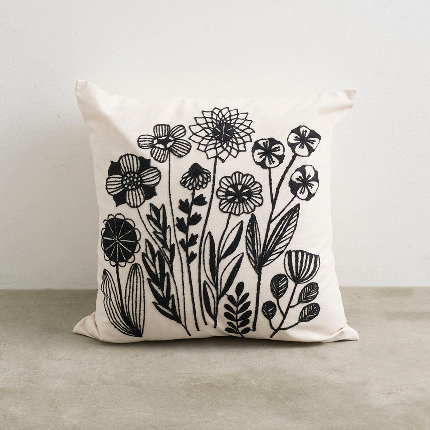 Bookhou Embroidered Cushion Cover