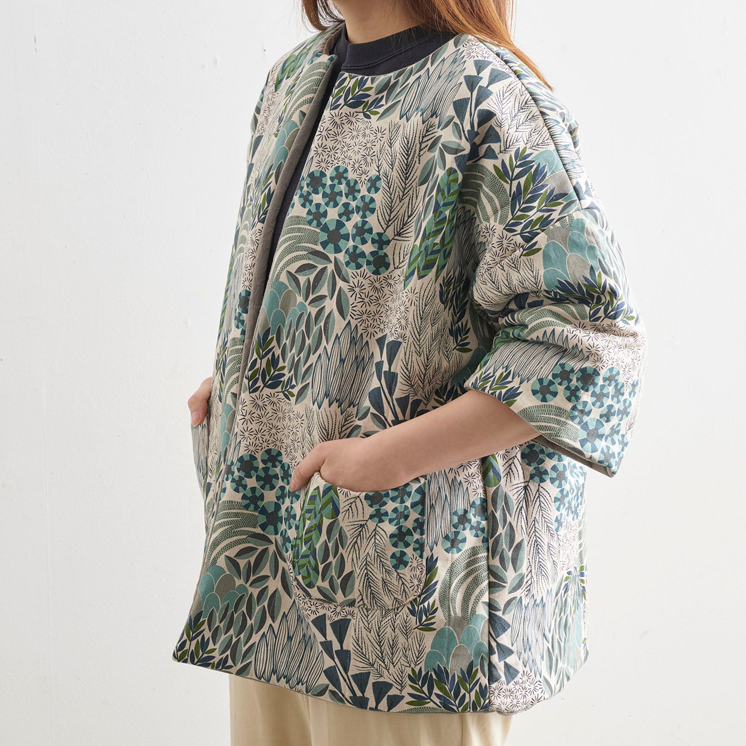 Bloom by Bookhou - Garden Cotton Linen Canvas - Brown TEKX-1400-1