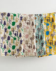 Scandinavian Style Forest Cotton Linen Canvas YGA-89070-2