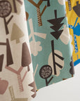 Scandinavian Style Forest Cotton Linen Canvas YGA-89070-2