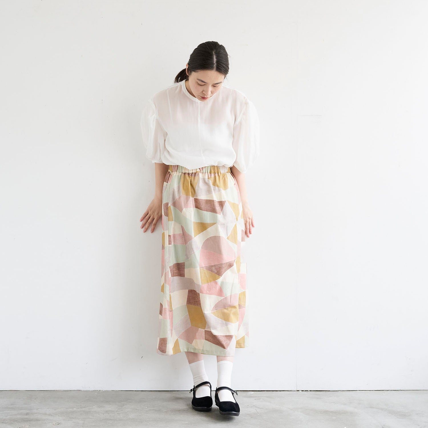 [Preorder] Pathway by Bookhou - Shapes Cotton Linen Sheeting EKX-1440-2 (Expected shipment July 2026)