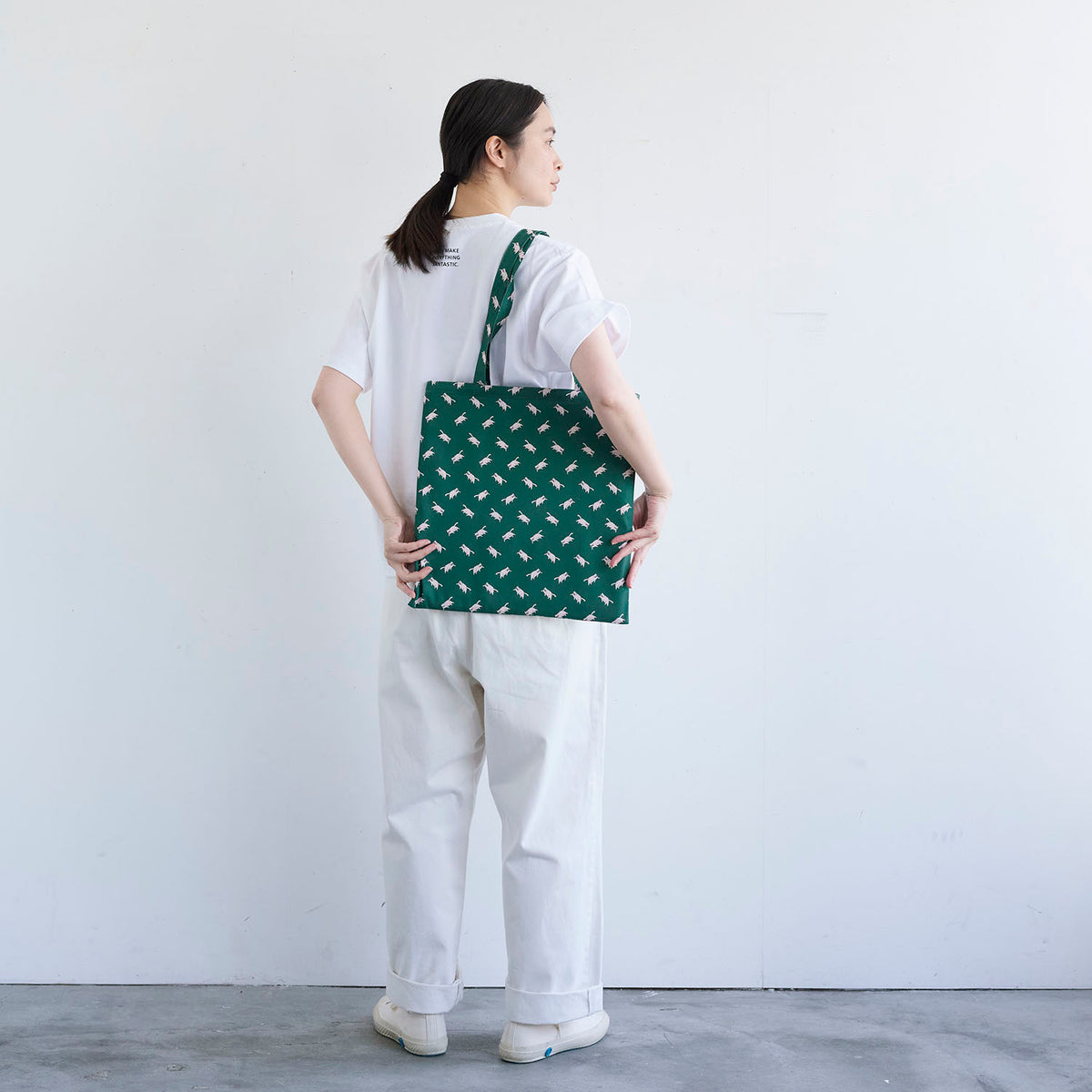 MUDDY WORKS Cat Organic Cotton Oxford - Green