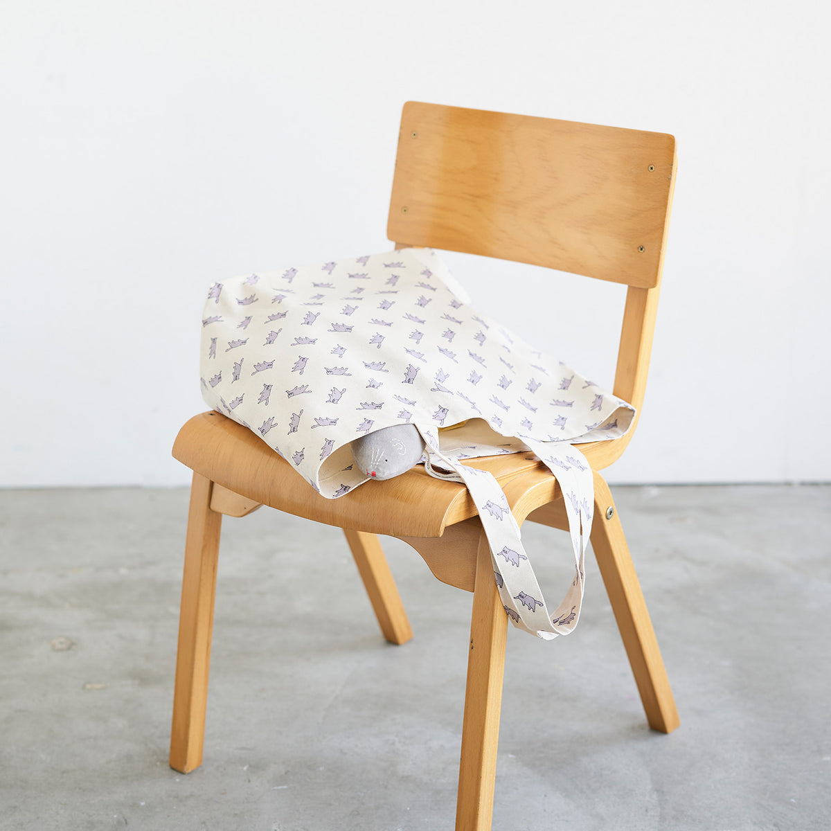 MUDDY WORKS Cat Organic Cotton Oxford - Beige