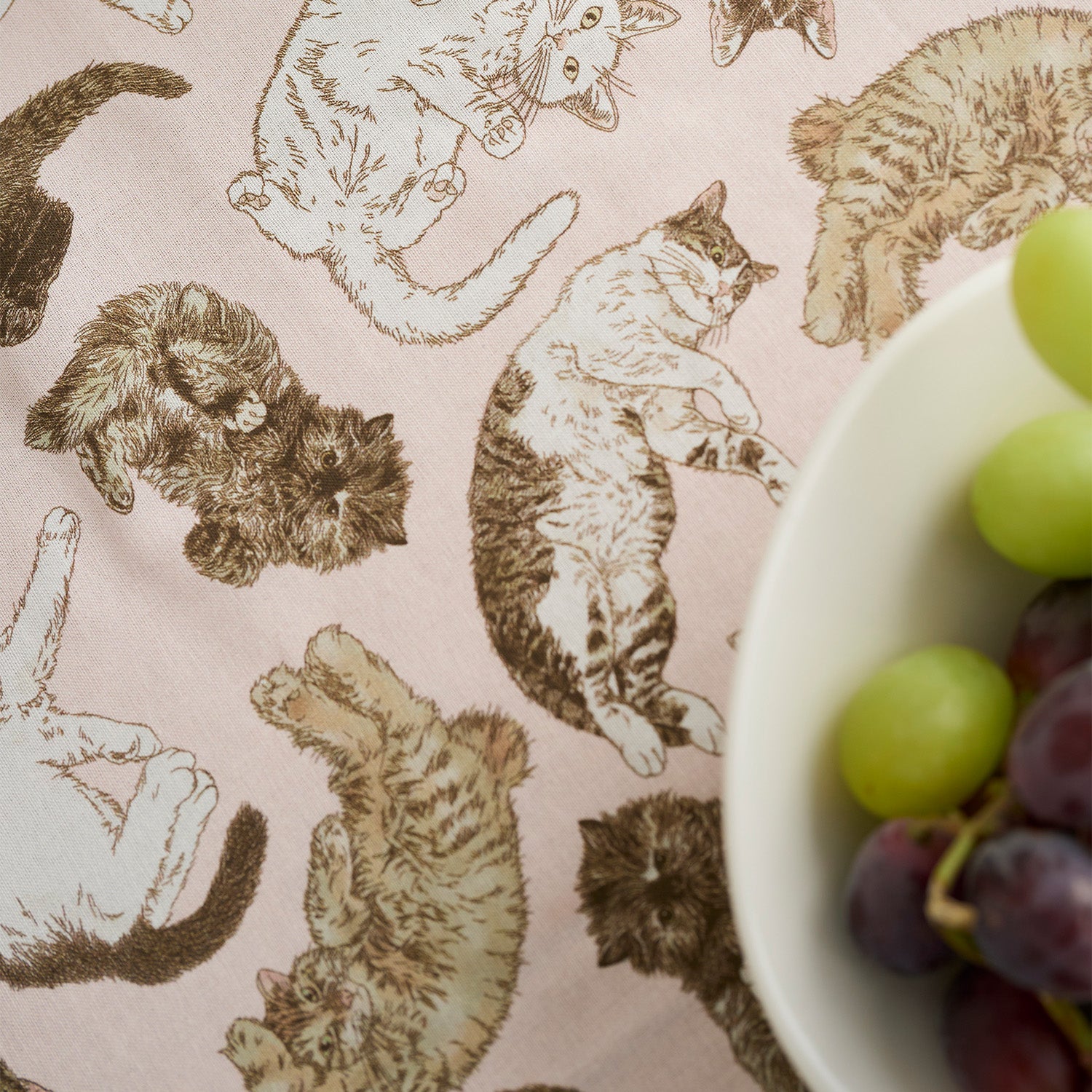 365 Cat Art Cats Everywhere Cotton Sheeting