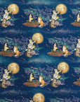 [Fabric Sample] 365 Cat Art Cotton Sheeting