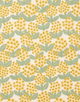 Linnea Blooming Day Cotton Oxford - White & Yellow