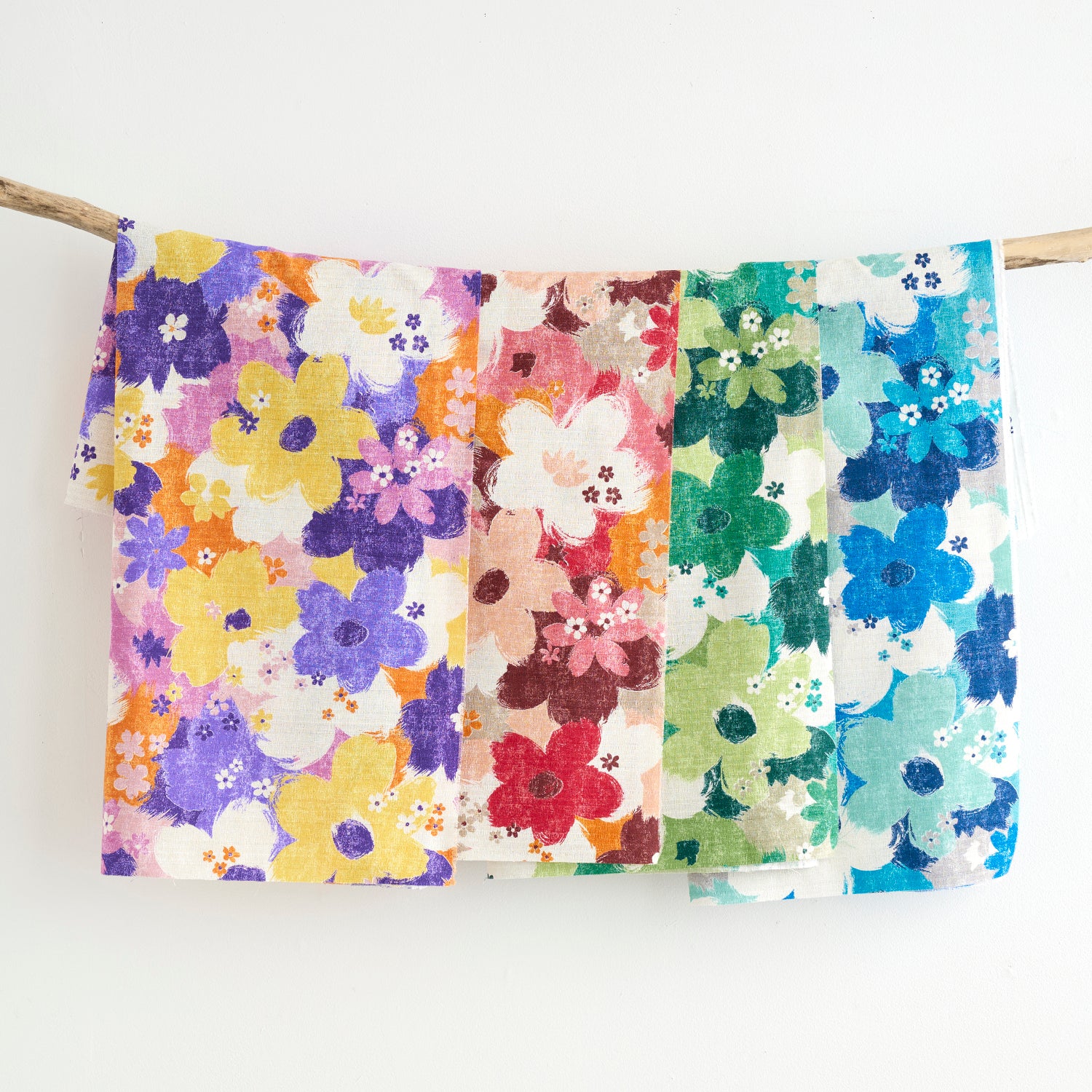 Sopo Retro Vintage Floral Cotton Vanillan Dobby YGA-89060-2