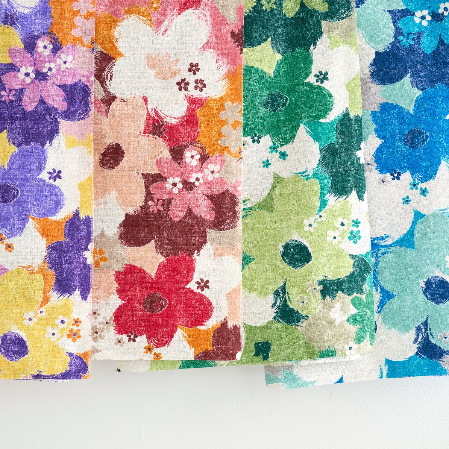 Sopo Retro Vintage Floral Cotton Vanillan Dobby YGA-89060-2