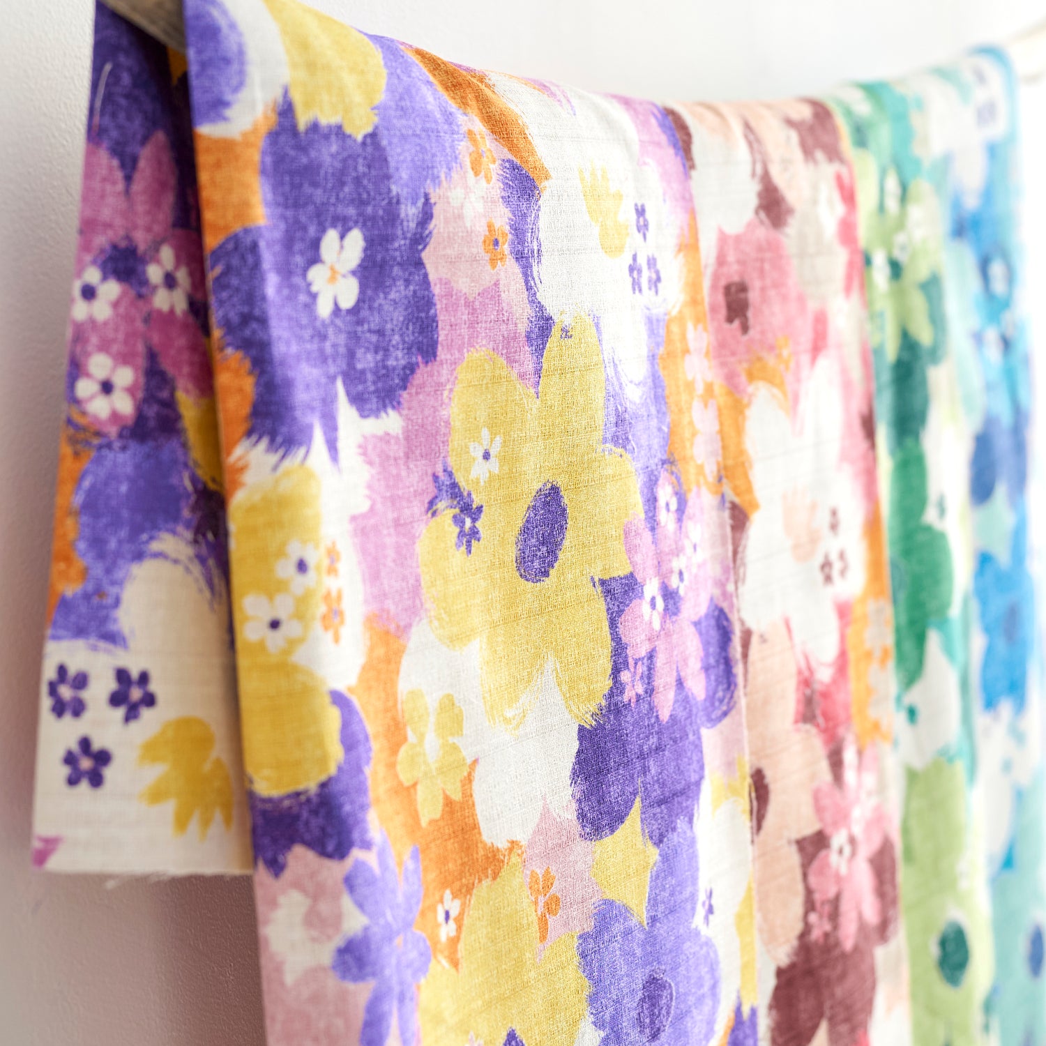 Sopo Retro Vintage Floral Cotton Vanillan Dobby YGA-89060-2