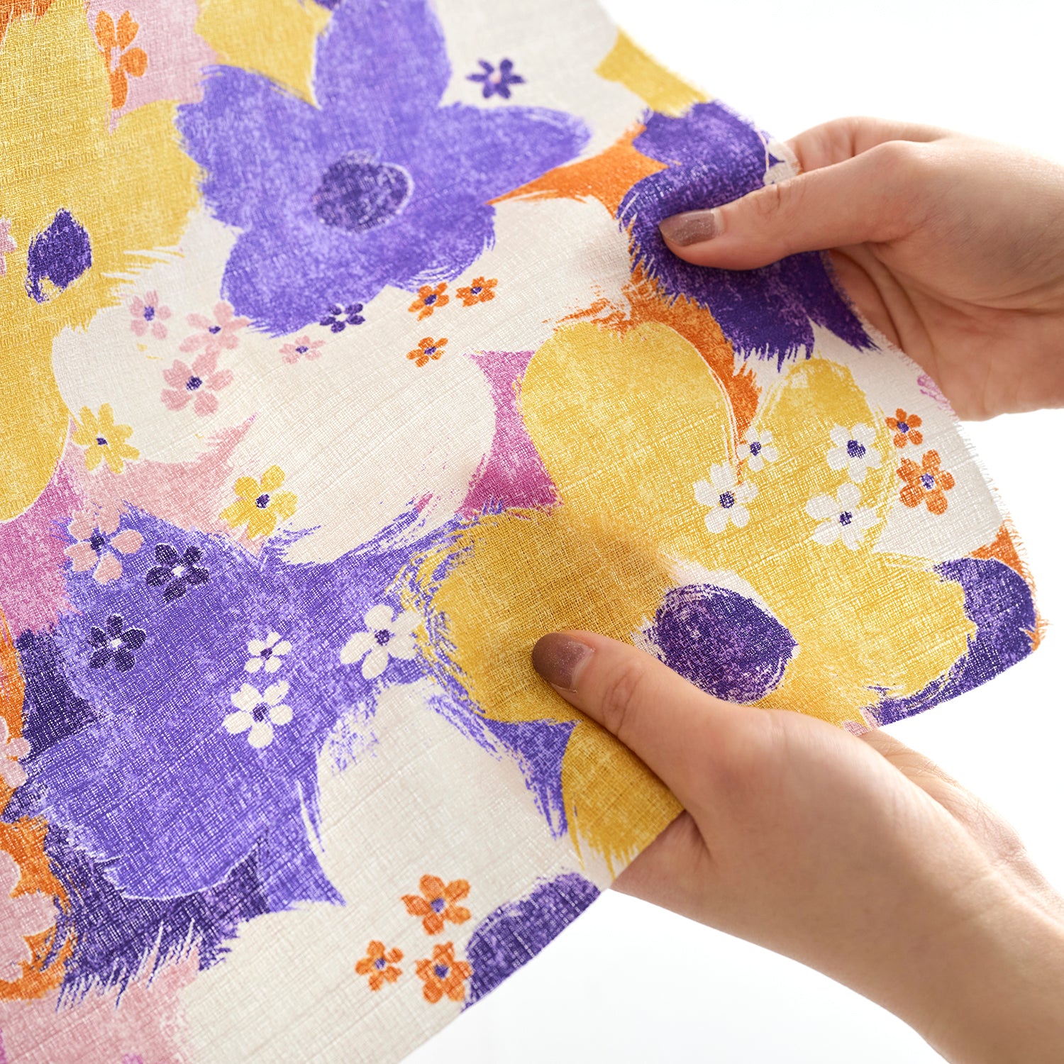 Sopo Retro Vintage Floral Cotton Vanillan Dobby YGA-89060-2