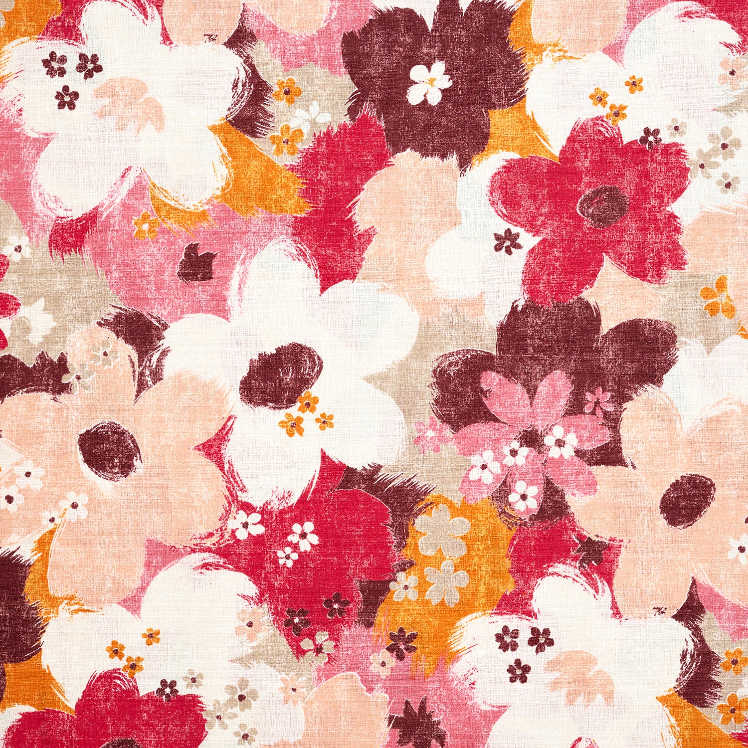 Sopo Retro Vintage Floral Cotton Vanillan Dobby YGA-89060-2