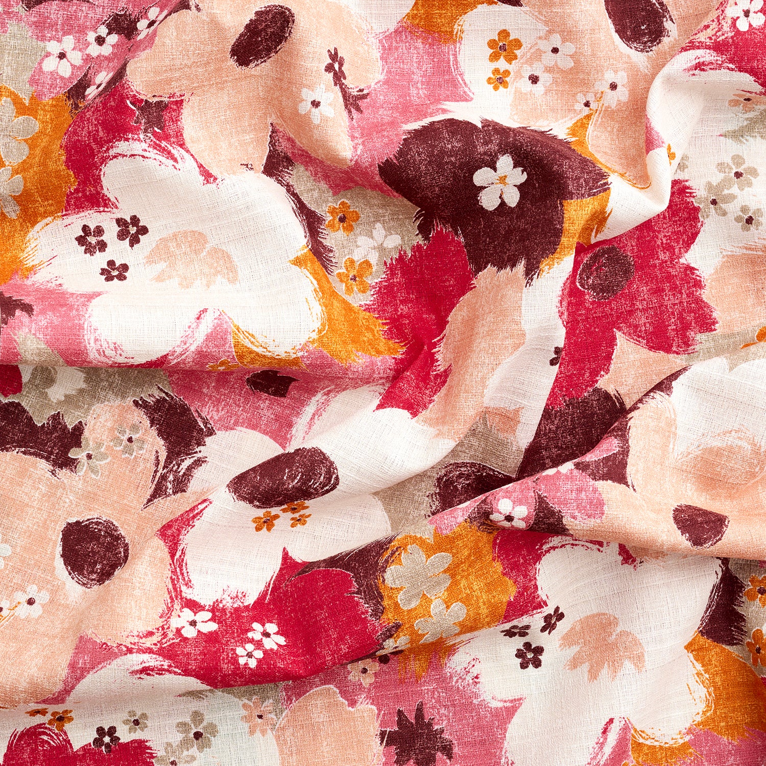 Sopo Retro Vintage Floral Cotton Vanillan Dobby YGA-89060-2