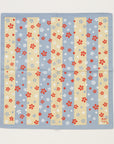 [Kokka Lifestyle] Cotton Furoshiki - Plum Flower Blue
