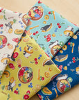 Delicious Animal Acai Bowl Penguin Cotton Oxford - Navy YGA-91070-2