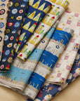 Catnapped Cotton Linen Canvas - Navy