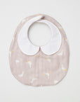 Duck & Flower Cotton Double Gauze - White
