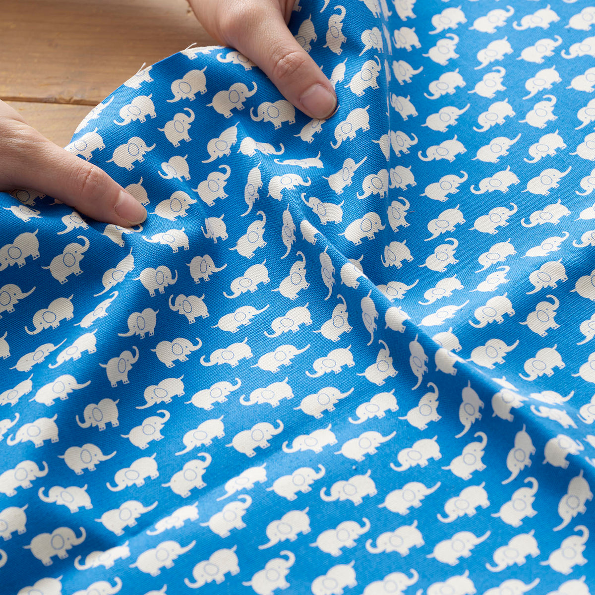 Simply Palette Elephant Cotton Oxford - Yellow