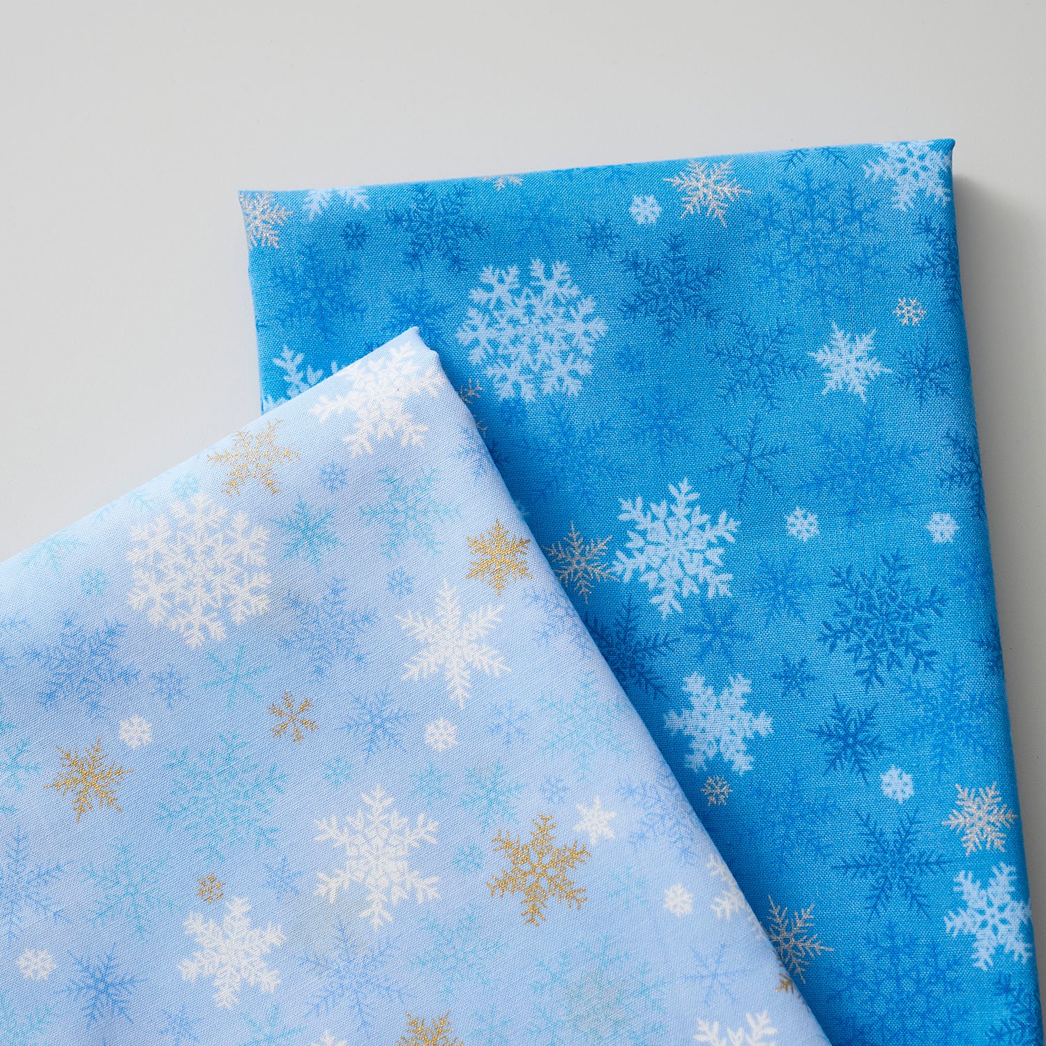[Fabric Sample] Snowflake Cotton Shirting