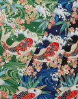 [Fabric Sample] Japanese Koi Fish Printed Cotton Sheeting