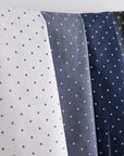 3mm Dot Cotton Lawn - Grey