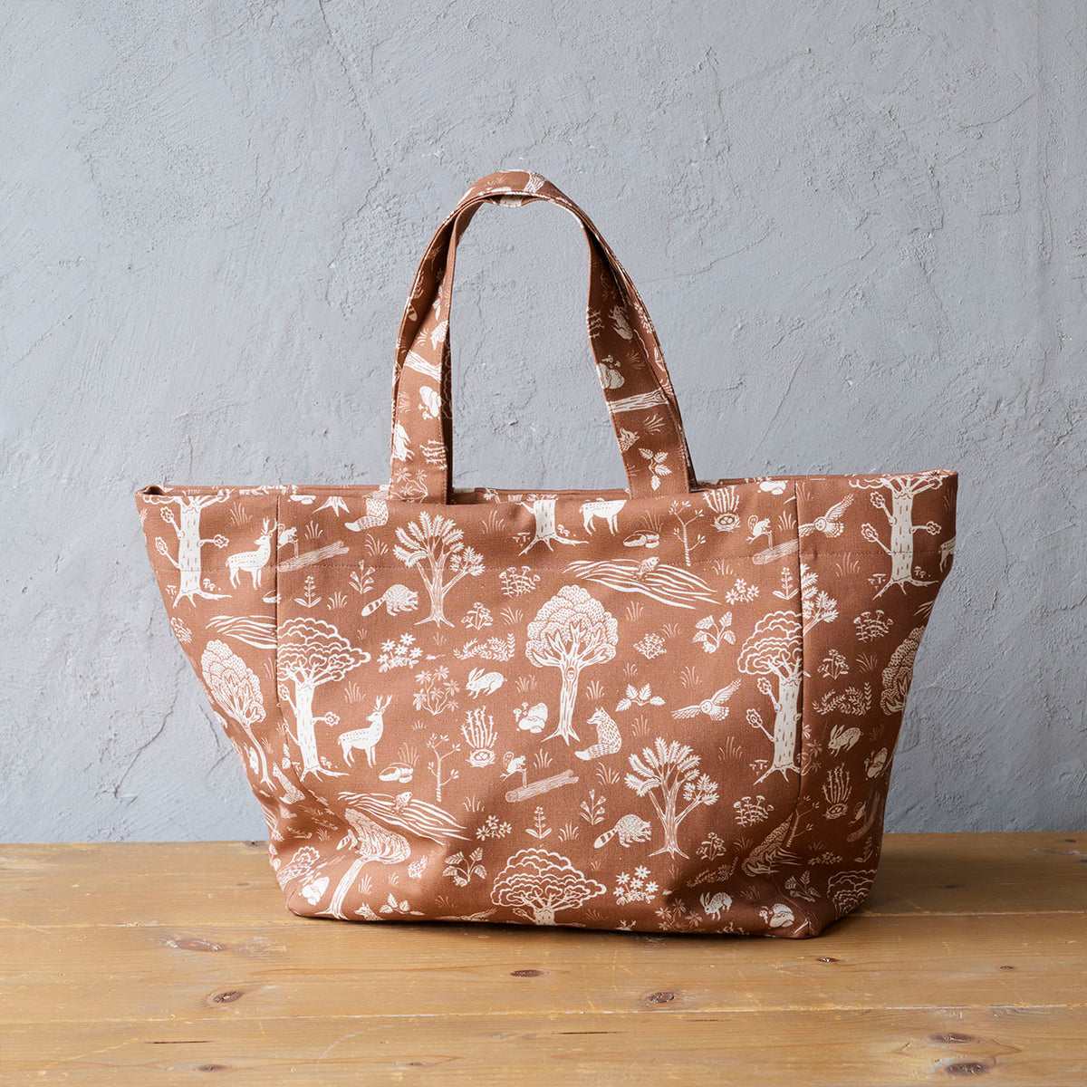 [Pre-order] Terra by Amelie Mancini - Forest Cotton Linen Canvas - Pink