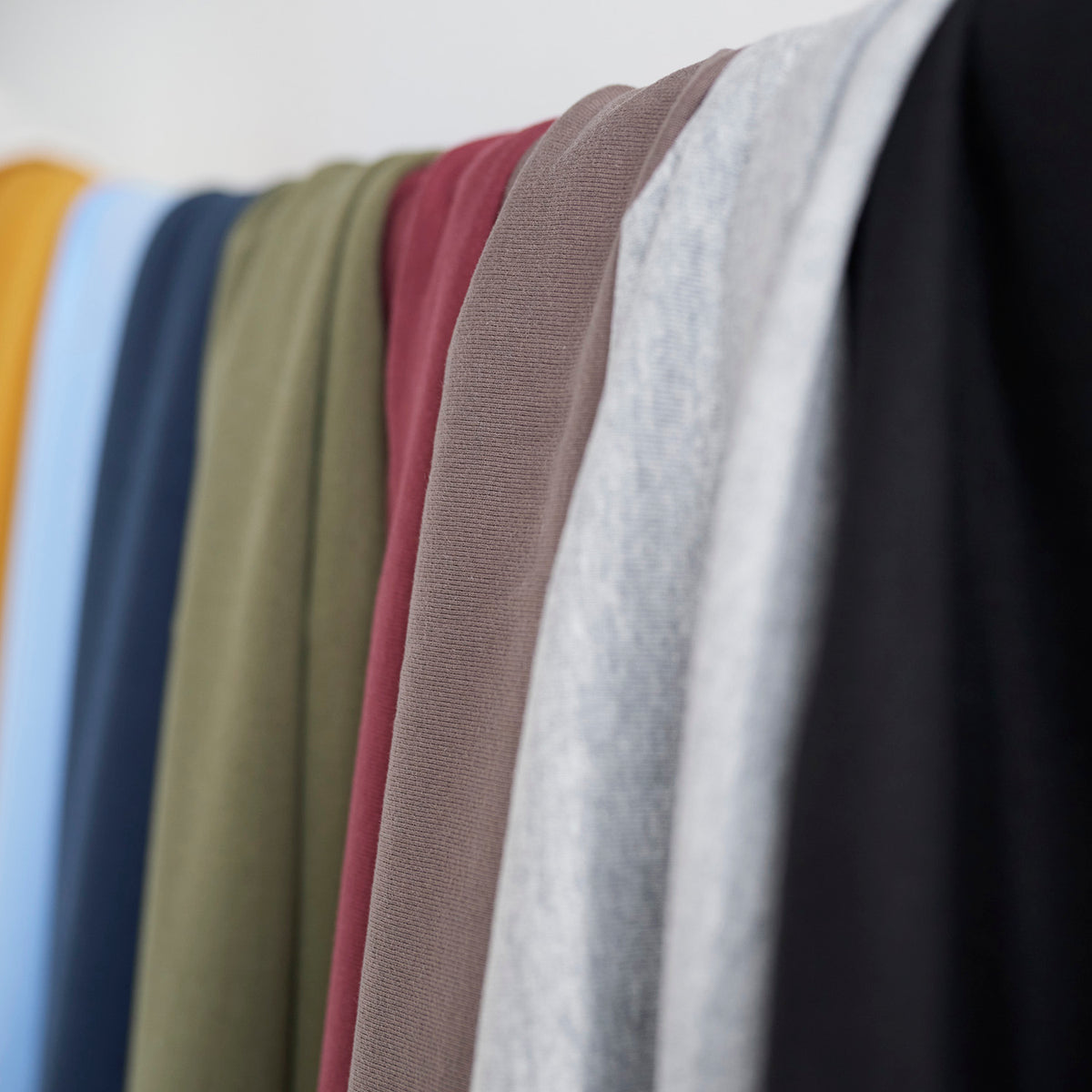 Solid Cotton Jersey Knit - Deep Green