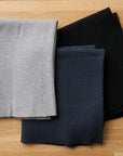 [Fabric Sample] Vintage-style Waffle Cotton Lycoell Knit