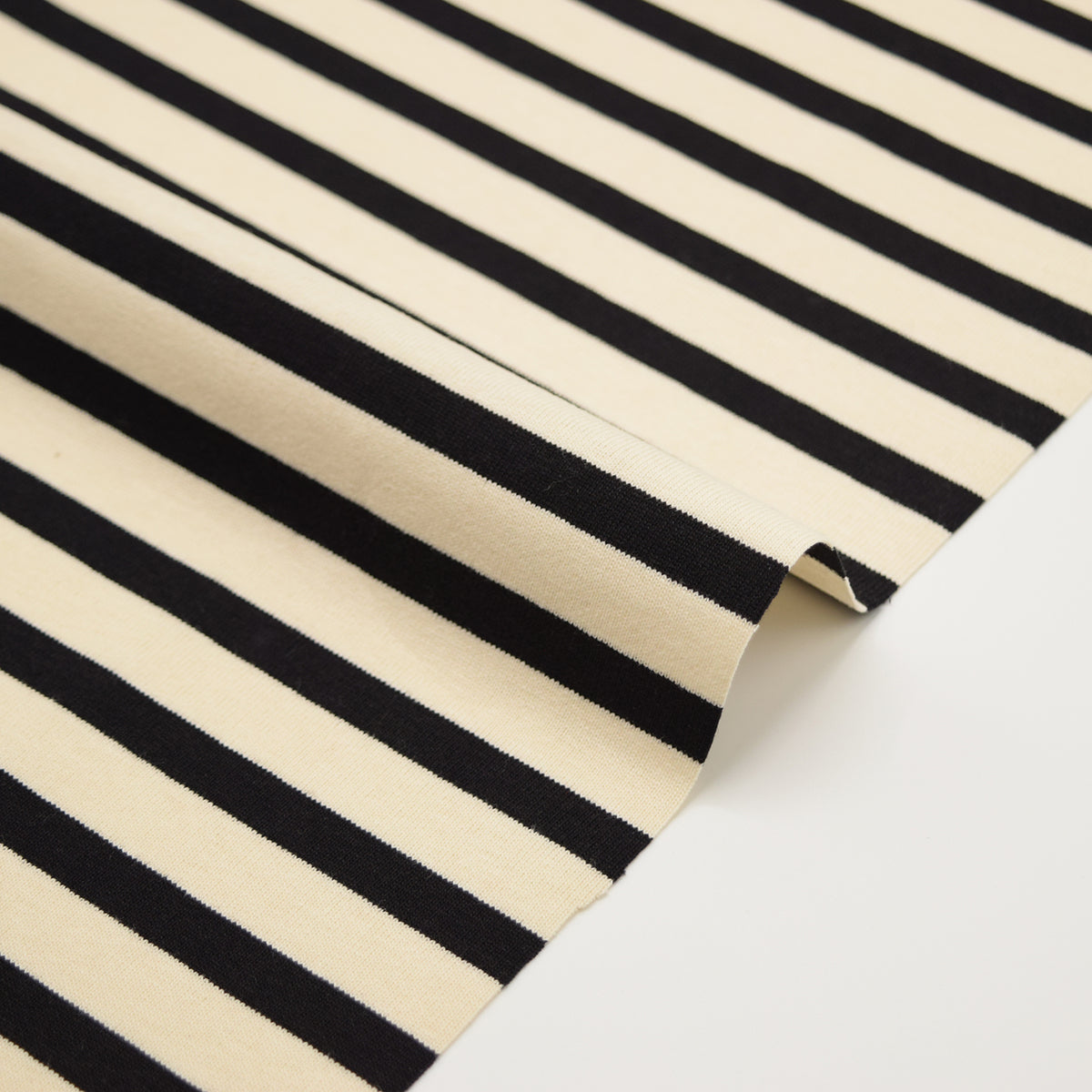 [Fabric Sample] Striped Cotton Jersey Knit