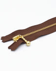YKK Gold Ball Chain Zippers 20CM