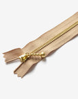 YKK Gold Ball Chain Zippers 15CM