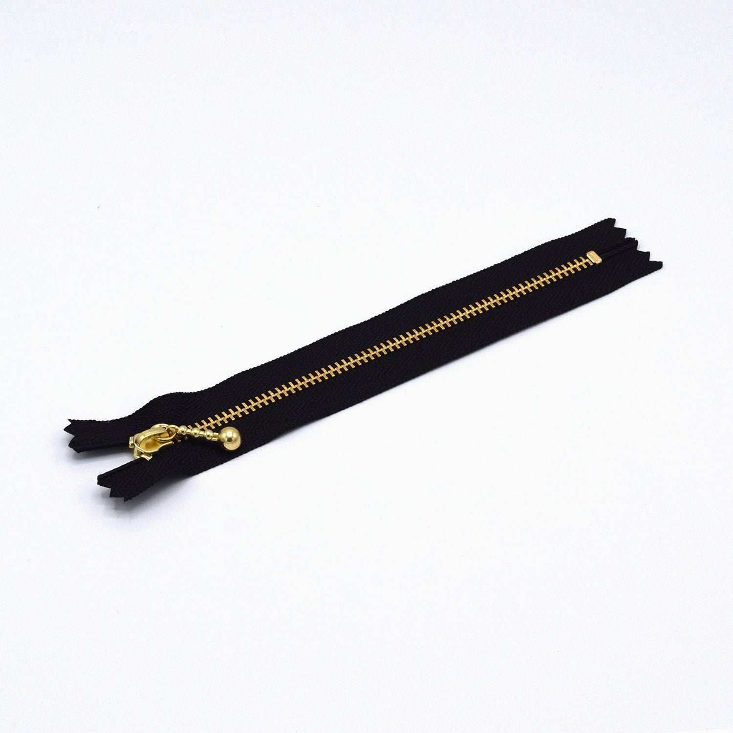 YKK Gold Ball Chain Zippers 15CM