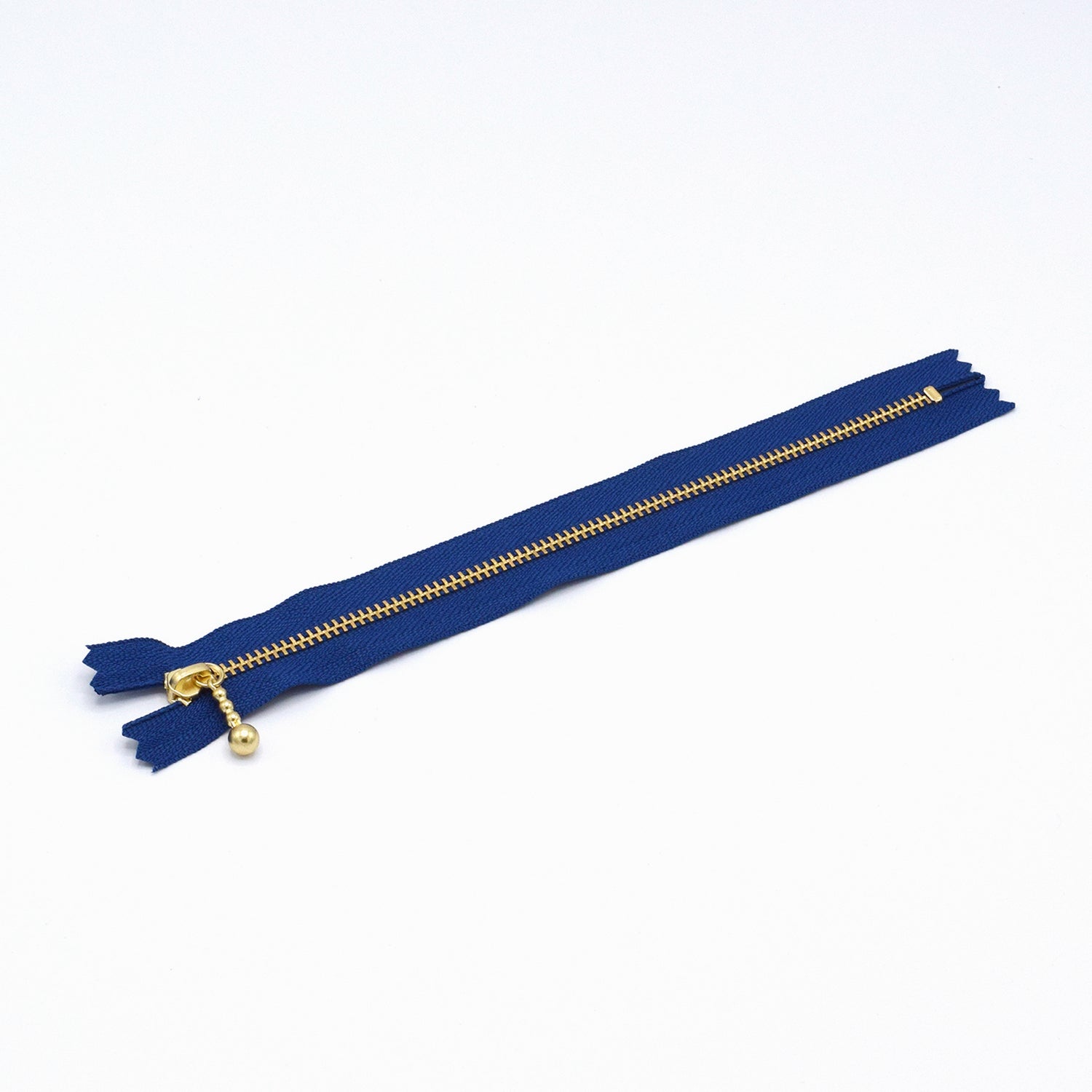 YKK Gold Ball Chain Zippers 20CM