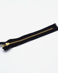 YKK Gold Ball Chain Zippers 15CM