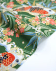 [Fabric Sample] Japanese Koi Fish Printed Cotton Sheeting
