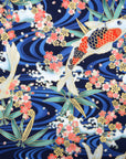 [Fabric Sample] Japanese Koi Fish Printed Cotton Sheeting