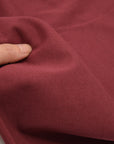 Solid Cotton Jersey Knit - Bordeaux