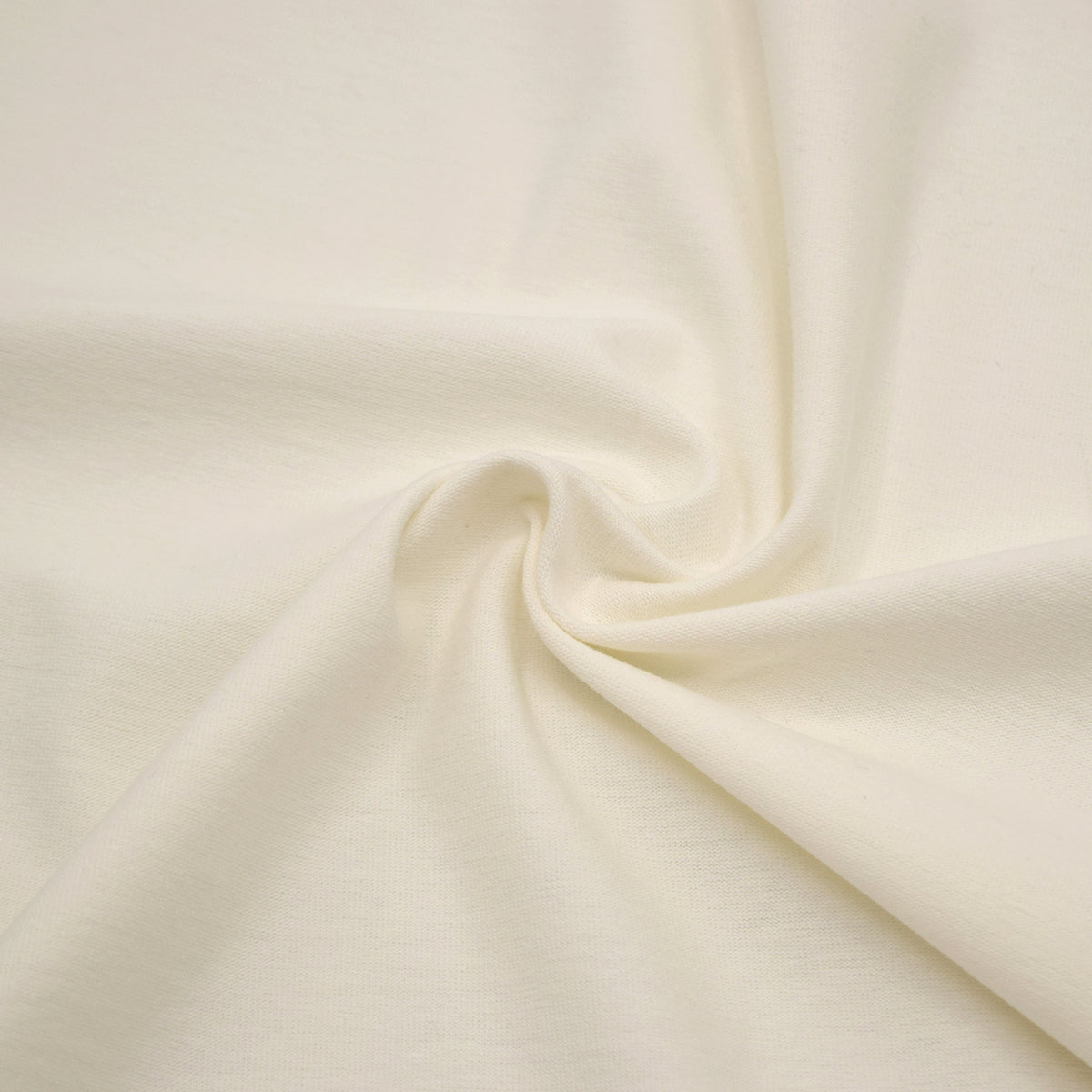 Solid Cotton Jersey Knit - Off White