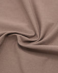 Solid Cotton Jersey Knit - Chocolate Brown