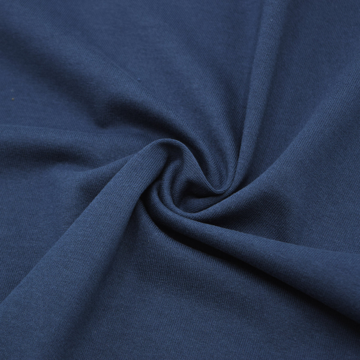 Solid Cotton Jersey Knit - Indigo Blue