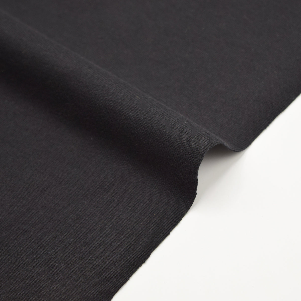 Solid Cotton Jersey Knit - Black