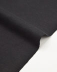 Solid Cotton Jersey Knit - Black